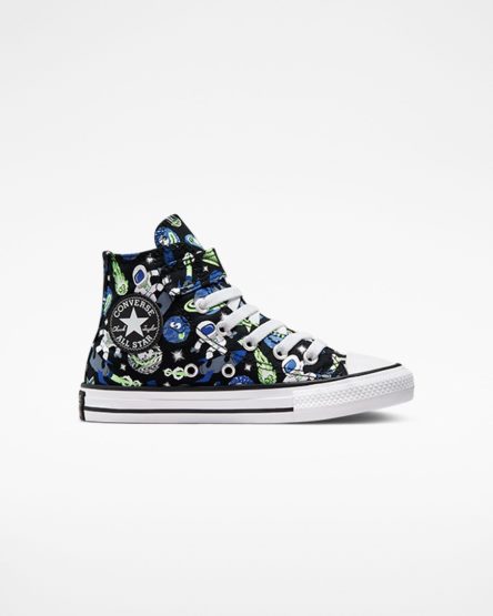 Tenisky Vysoke Converse Chuck Taylor All Star Easy-On Space Cruiser Dievcenske Čierne Modre Zelene | SK QOSU113